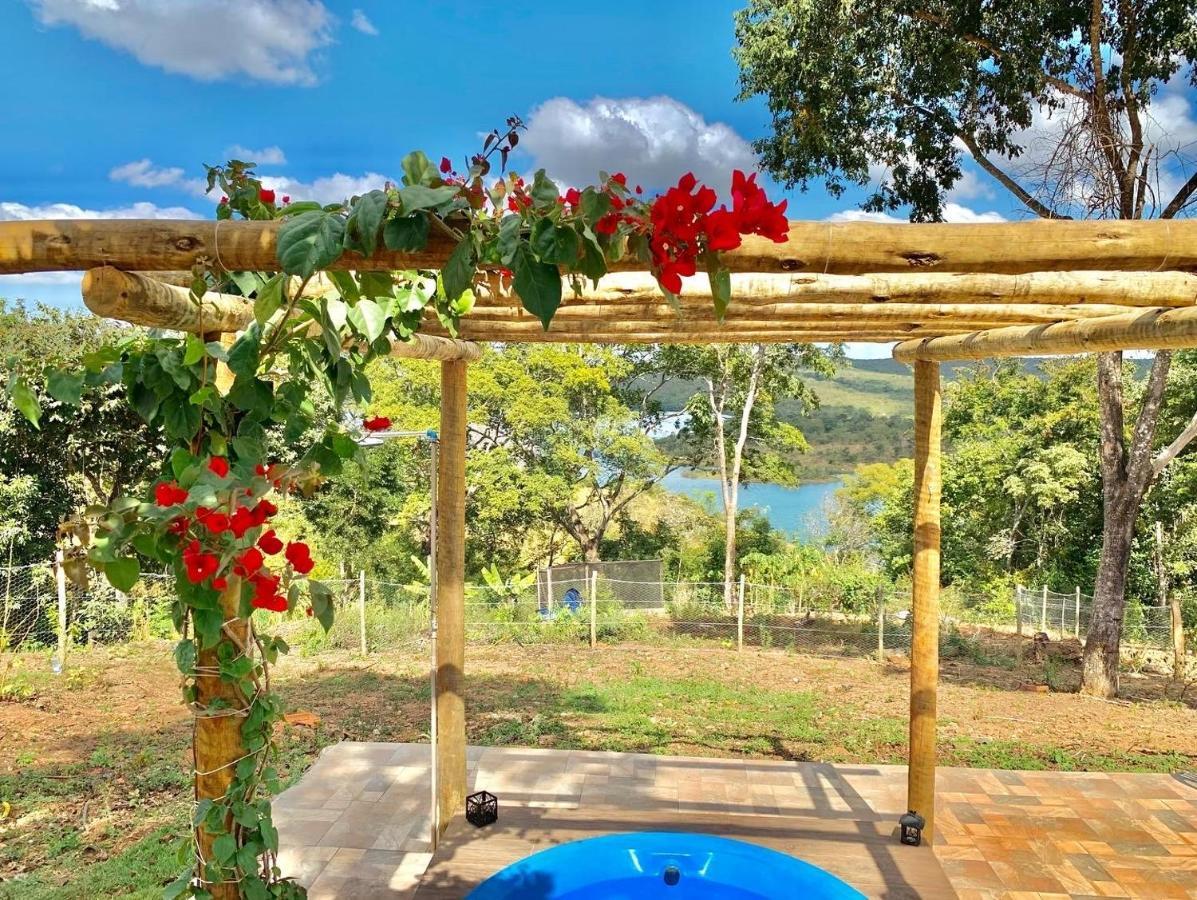 Chale Com Jacuzzi Vista Do Lago Alexania Exteriér fotografie